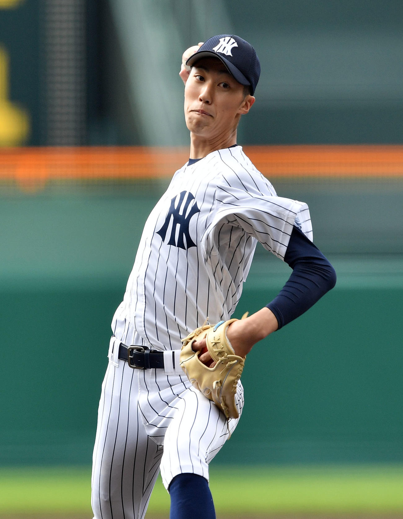 八戸西時代の福島蓮（2021年3月22日撮影）