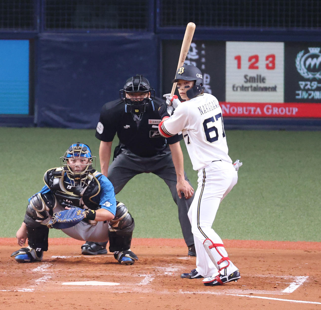 中川圭太(2024年4月13日撮影)