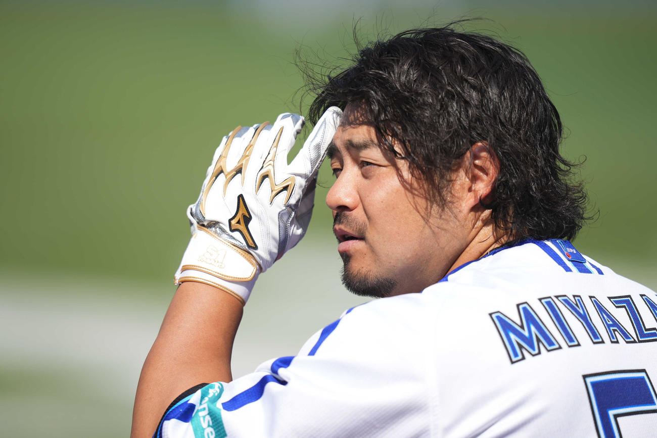 DeNA宮崎敏郎（2023年10月撮影）