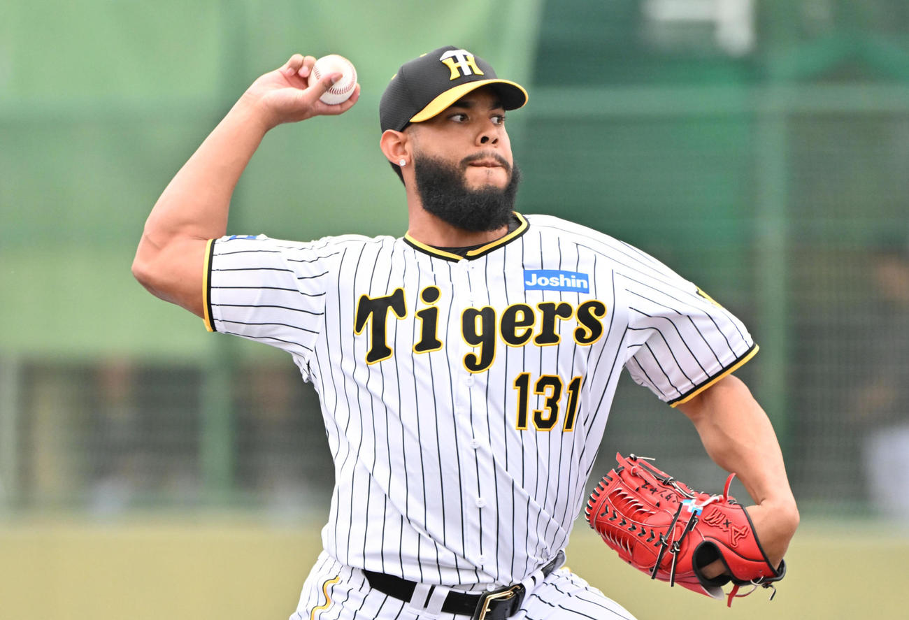 阪神ホセ・ベタンセス（2024年4月18日撮影）
