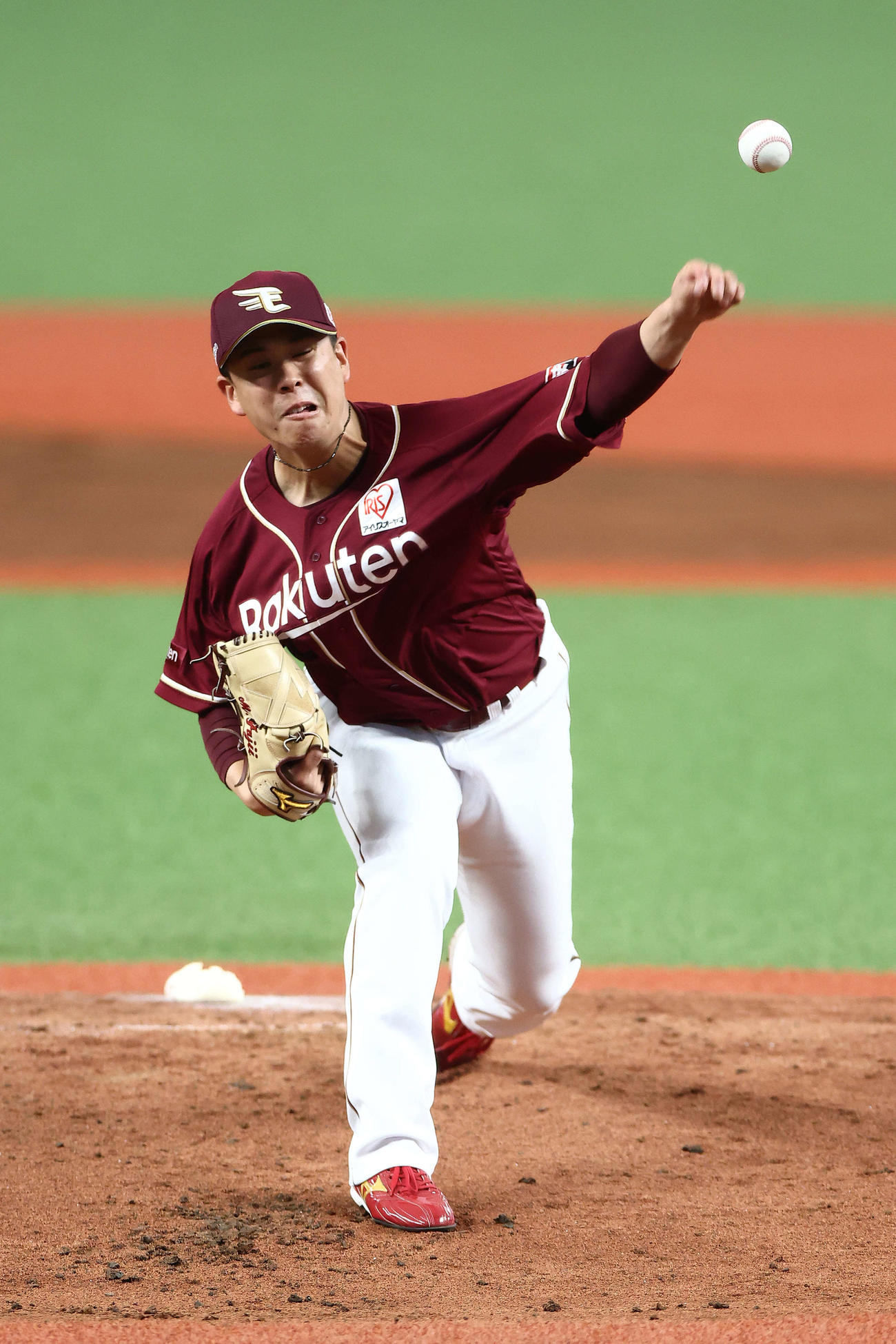 西武対楽天　先発登板する楽天藤井（撮影・河田真司）