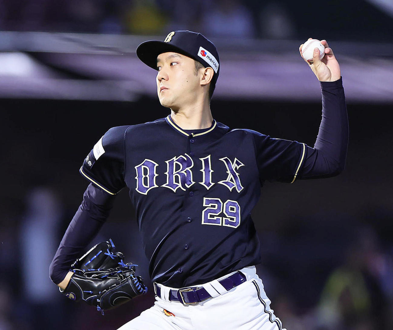 4月16日、3回KOとなった、オリックス田嶋