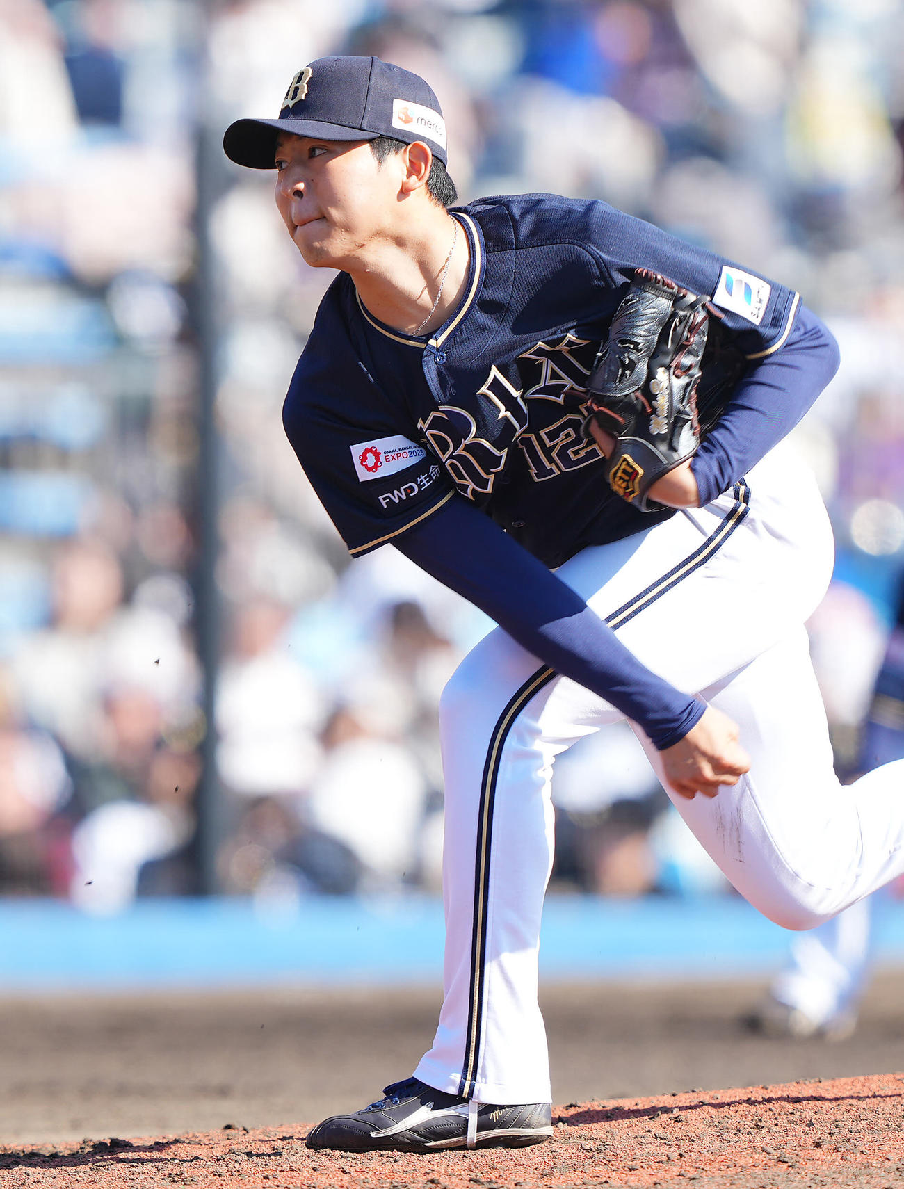 オリックス椋木蓮（2024年3月13日撮影）