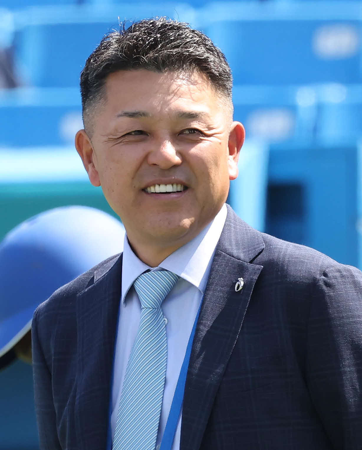 谷繁元信氏（2024年3月30日撮影）