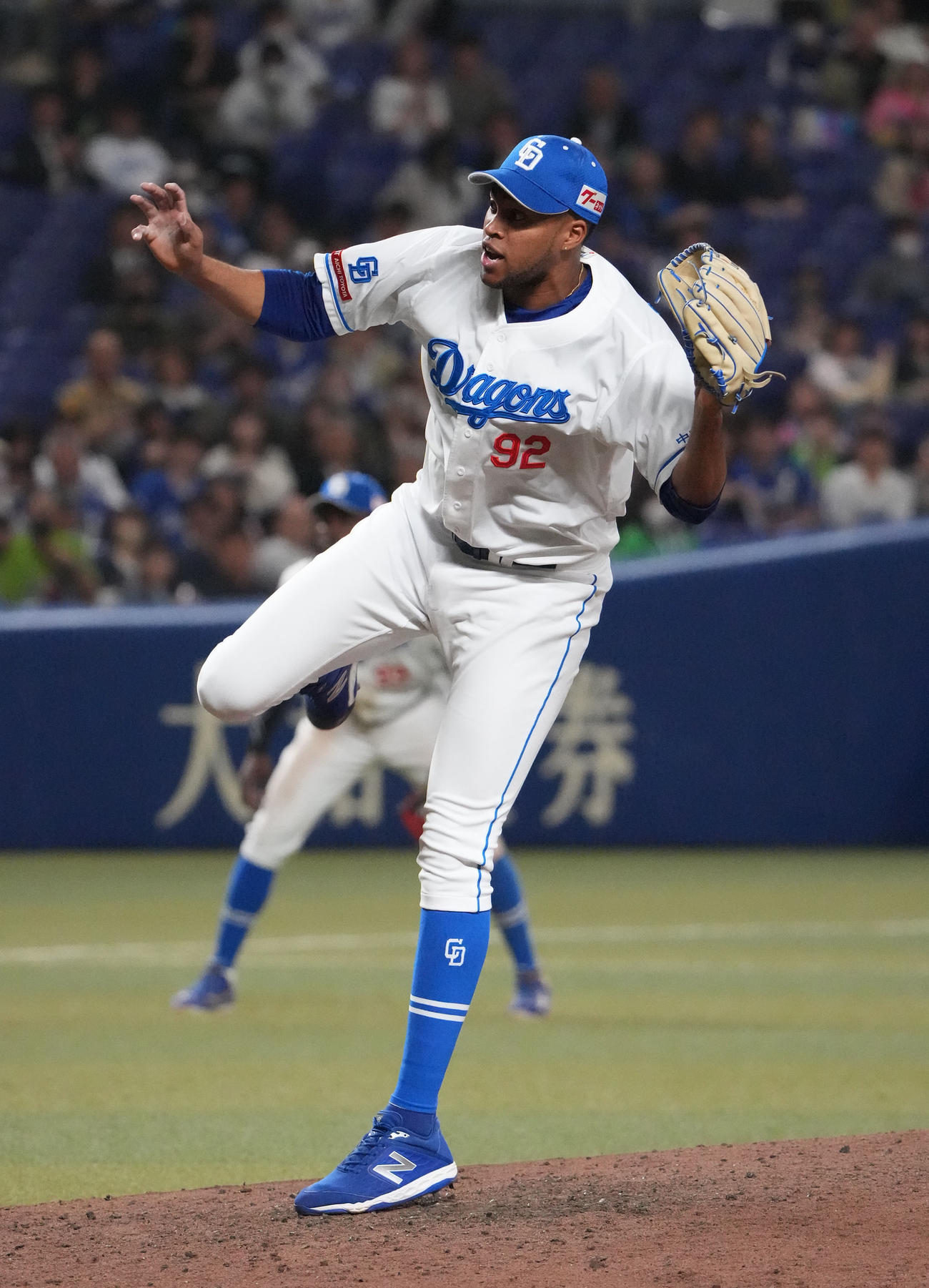 中日ライデル・マルティネス（2024年4月16日撮影）