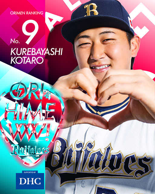 オリックスのオリメン投票2024で9位の紅林（C）ORIX Buffaloes