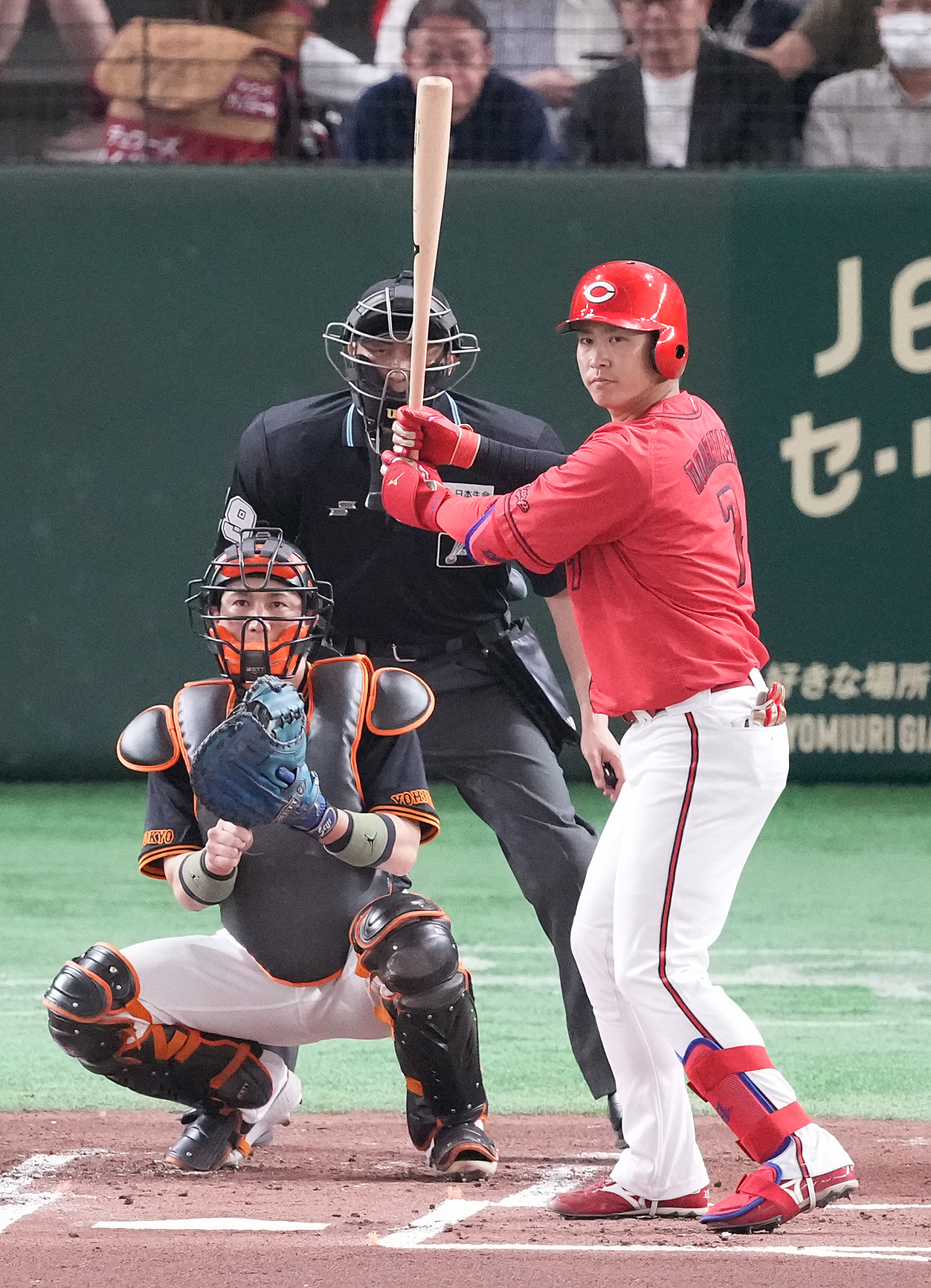 堂林翔太（24年4月14日撮影）