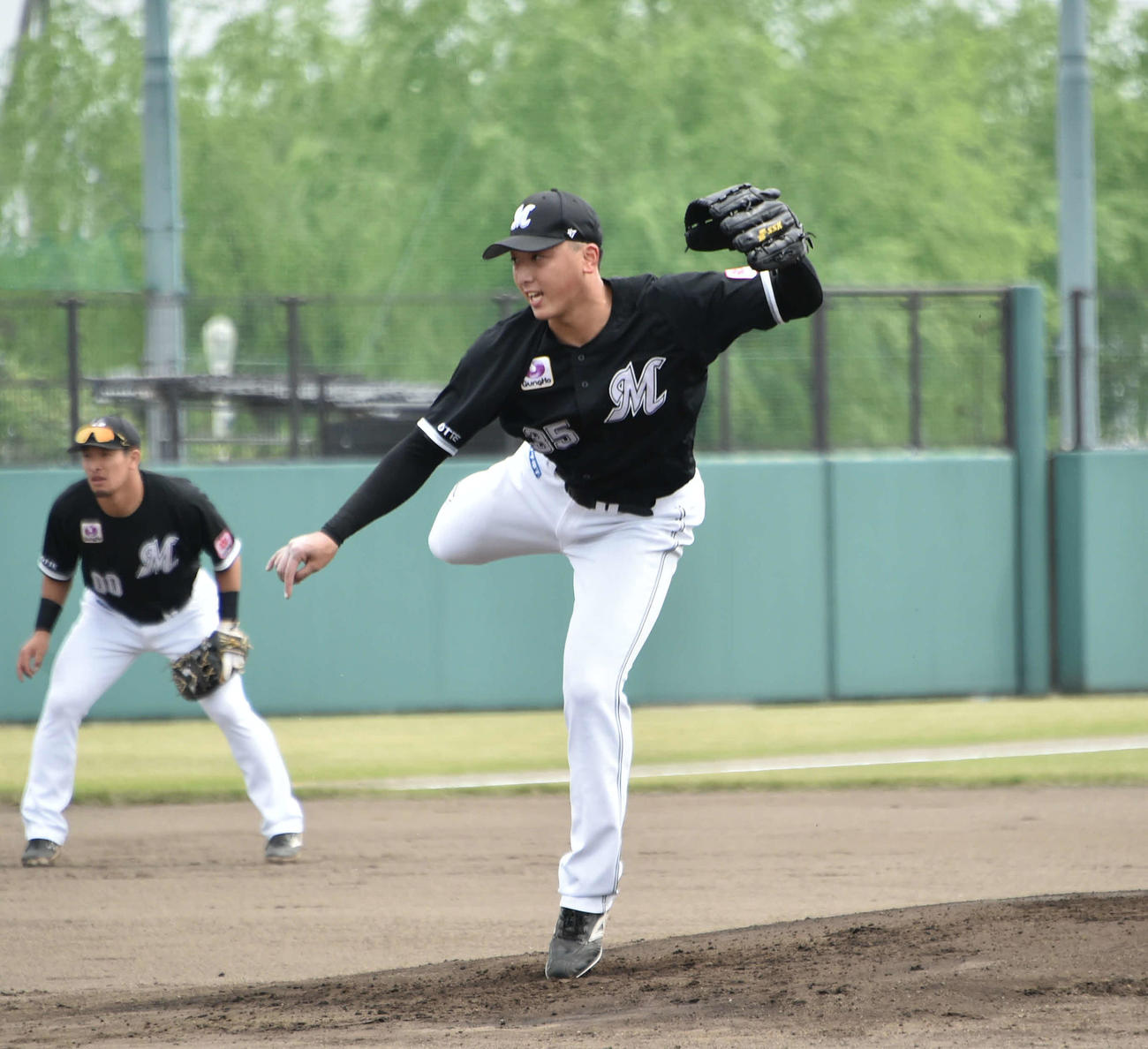 ロッテ田中晴は初の凱旋マウンドで7回3安打無失点の好投