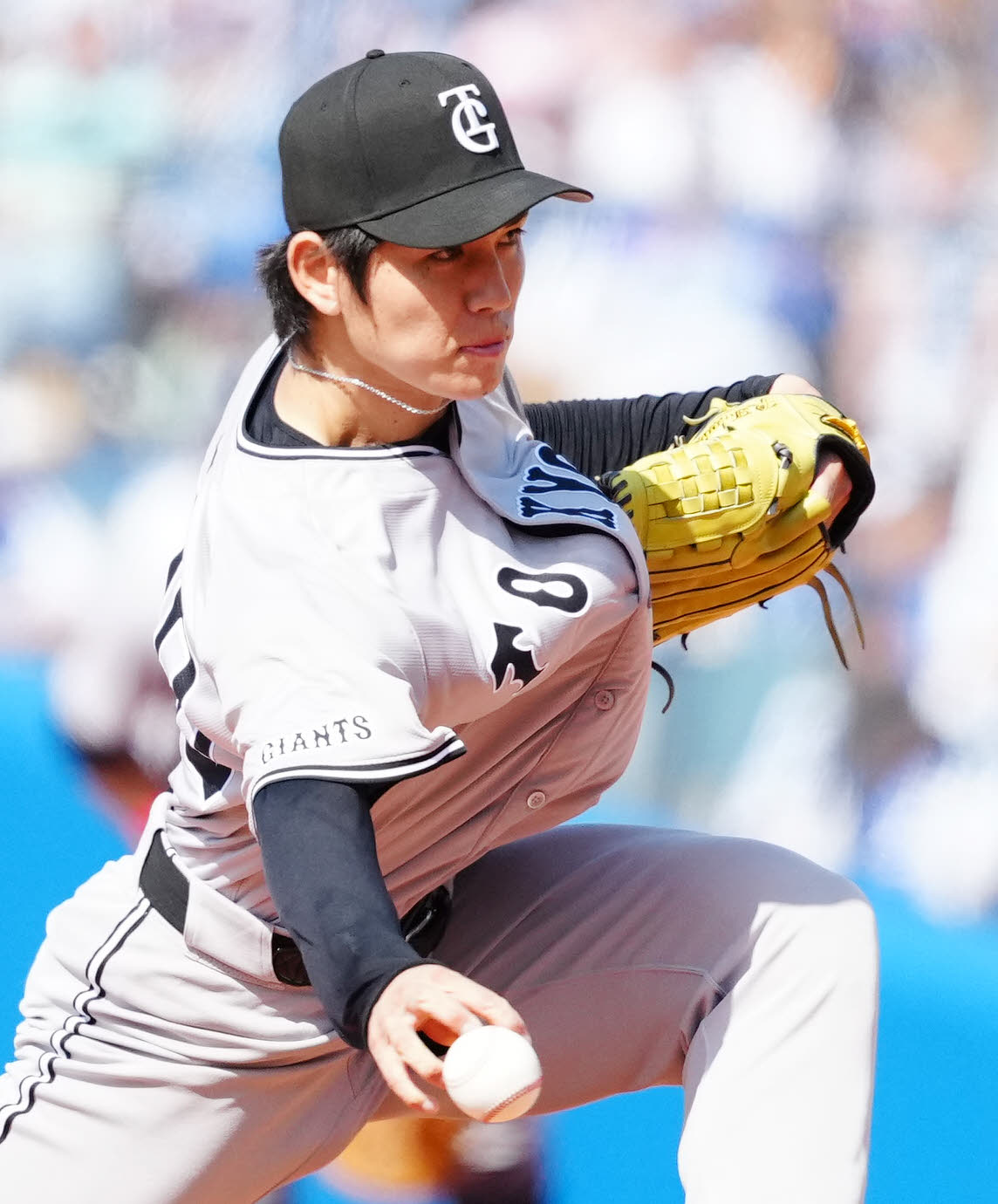 DeNA対巨人　巨人先発の高橋礼（撮影・江口和貴）