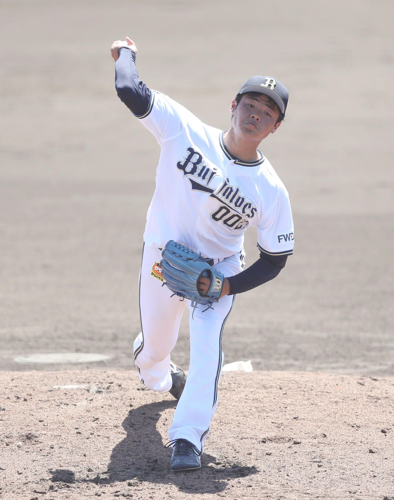 元オリックス谷岡楓太（2020年6月7日撮影）