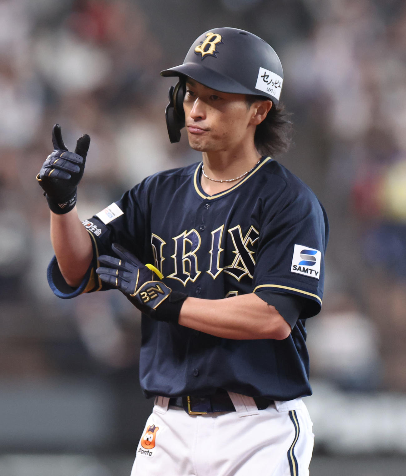オリックス福田周平（2024年4月27日撮影）