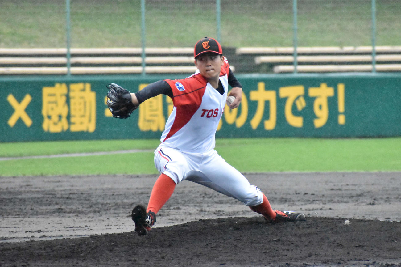 東芝・西村王雅（2024年4月30日撮影）