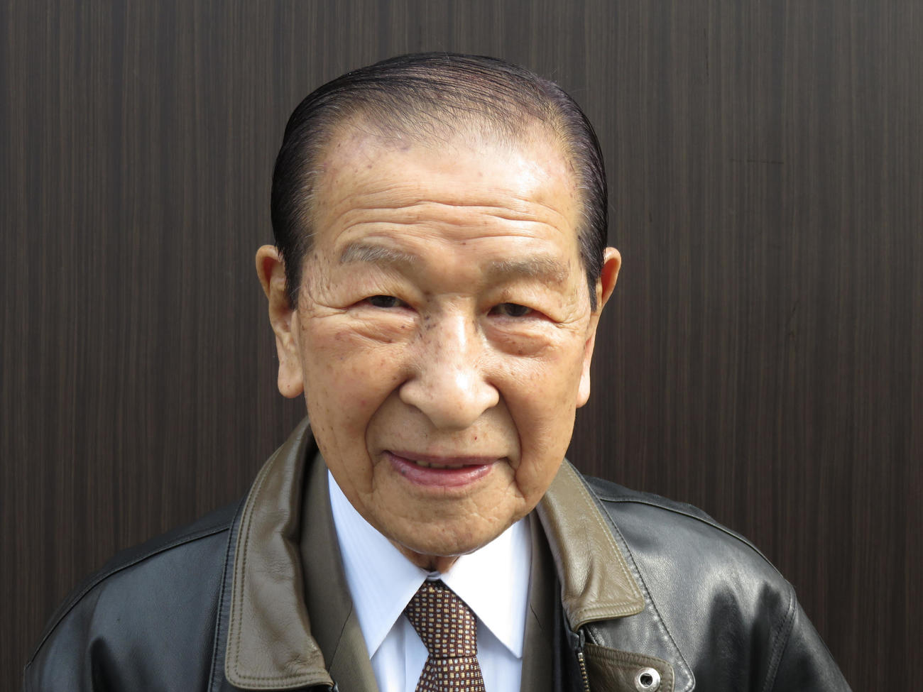 鵜飼忠男氏（2022年1月29日撮影）