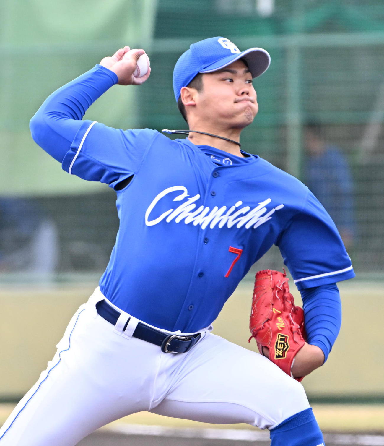 中日根尾昂（2024年4月撮影）