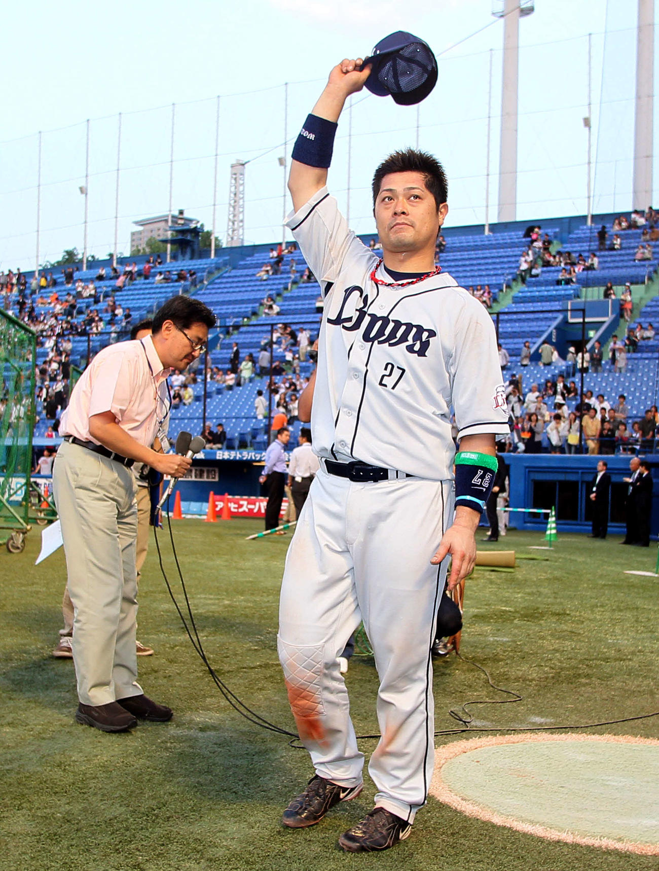 西武現役時代の細川亨氏（2010年撮影）