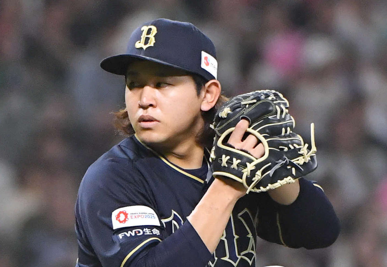 オリックス宮城大弥（2024年4月21日撮影）