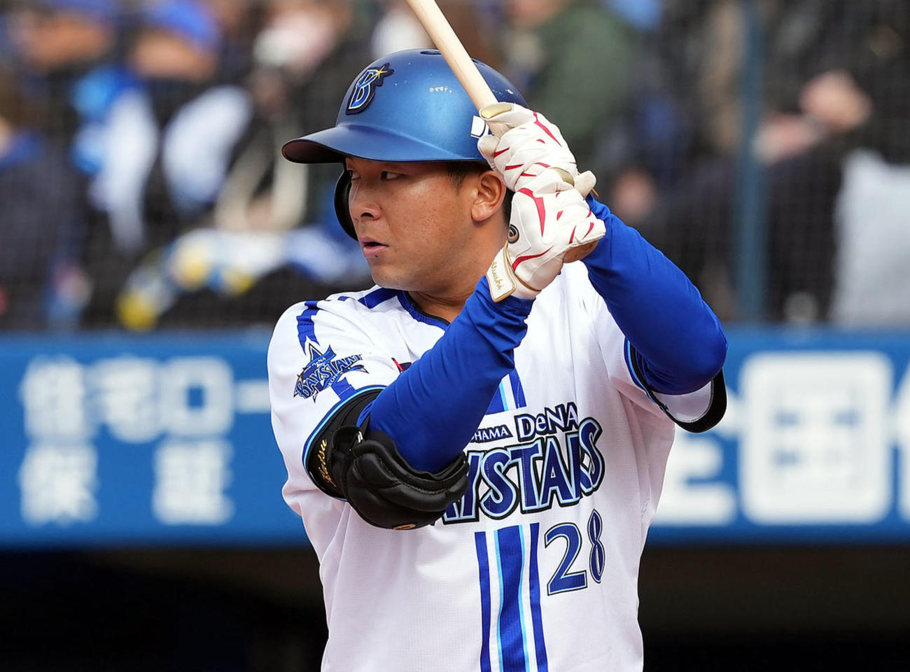 DeNA勝又温史（2024年3月6日撮影）