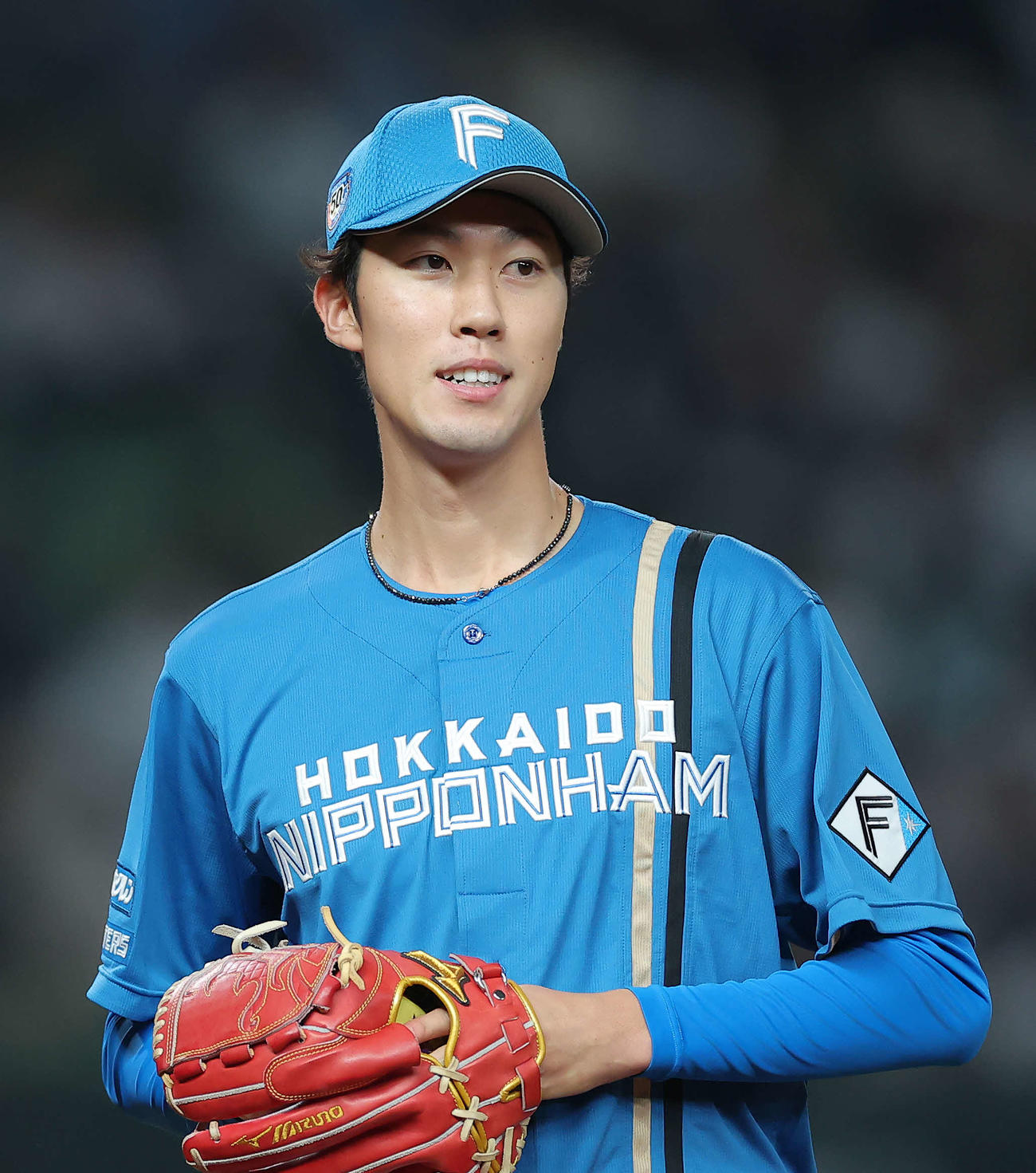 日本ハム福島蓮（2024年5月1日撮影）