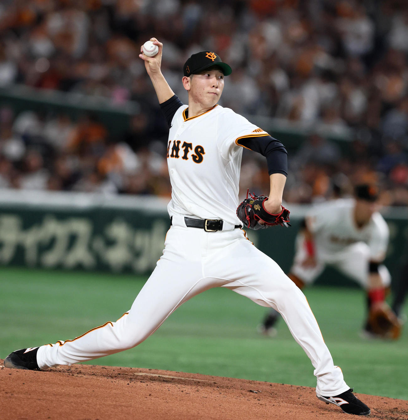 巨人戸郷翔征（2024年5月3日撮影）
