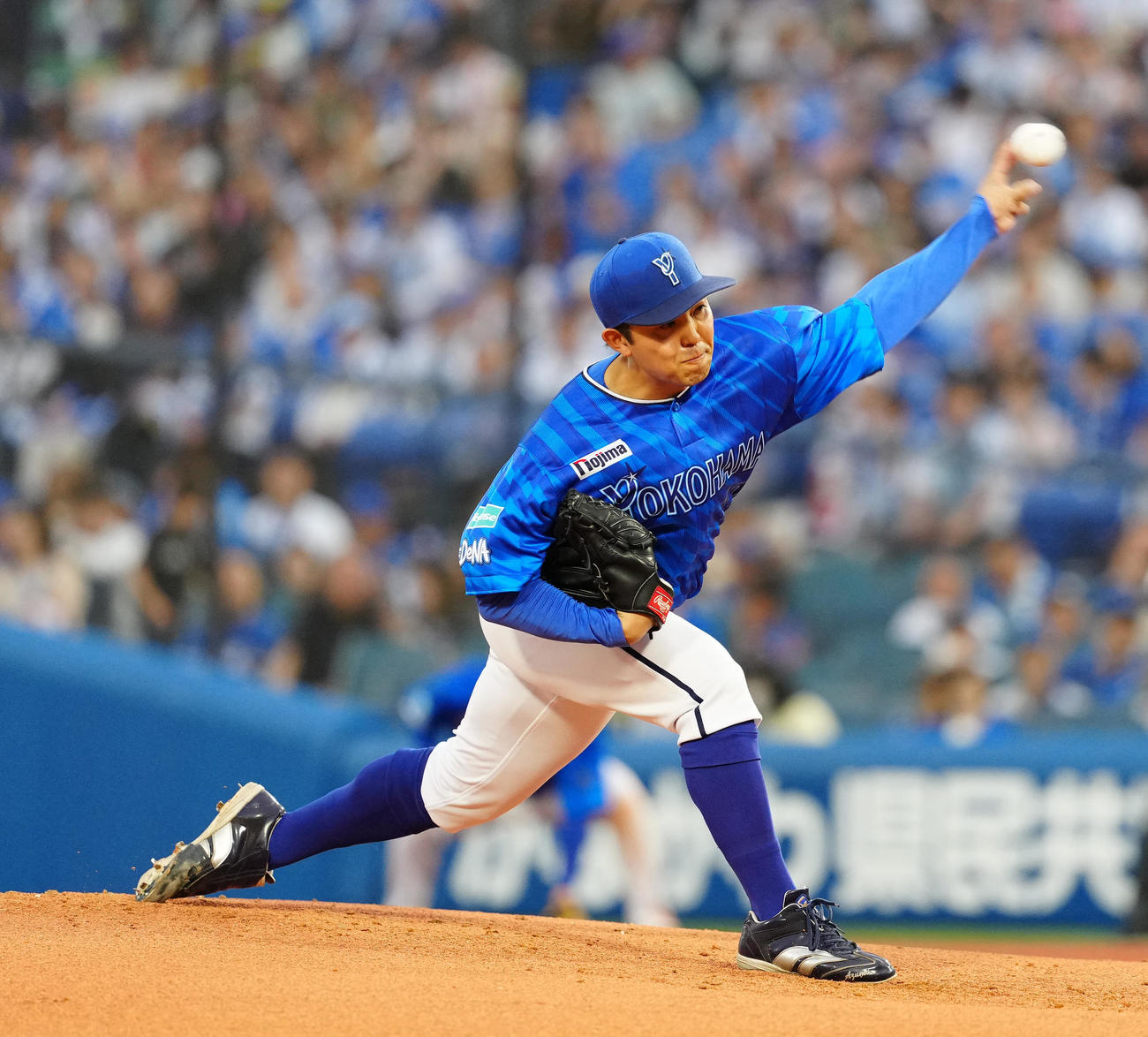 DeNA東克樹（24年4月撮影）