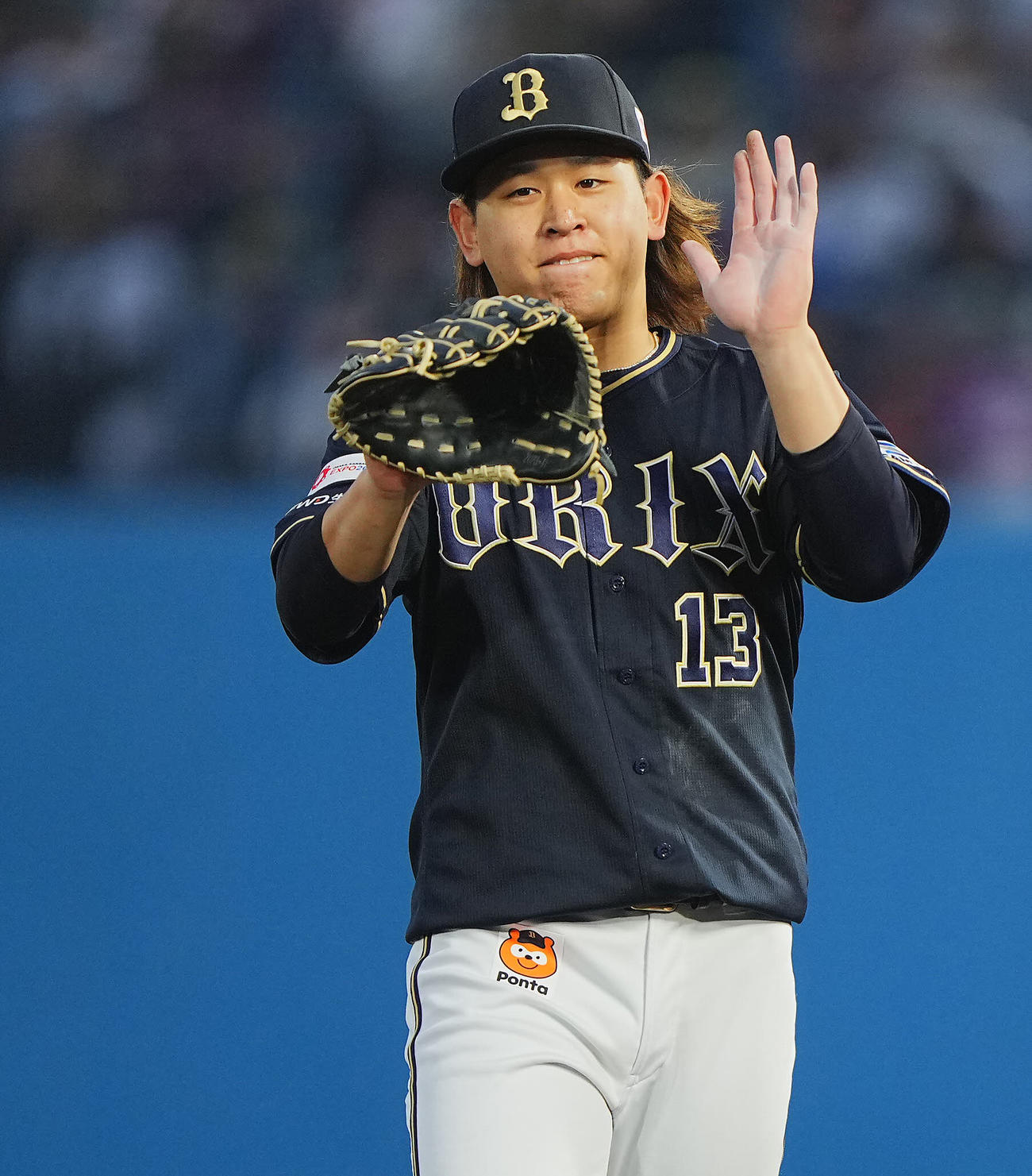 オリックス宮城大弥（2024年5月8日撮影）