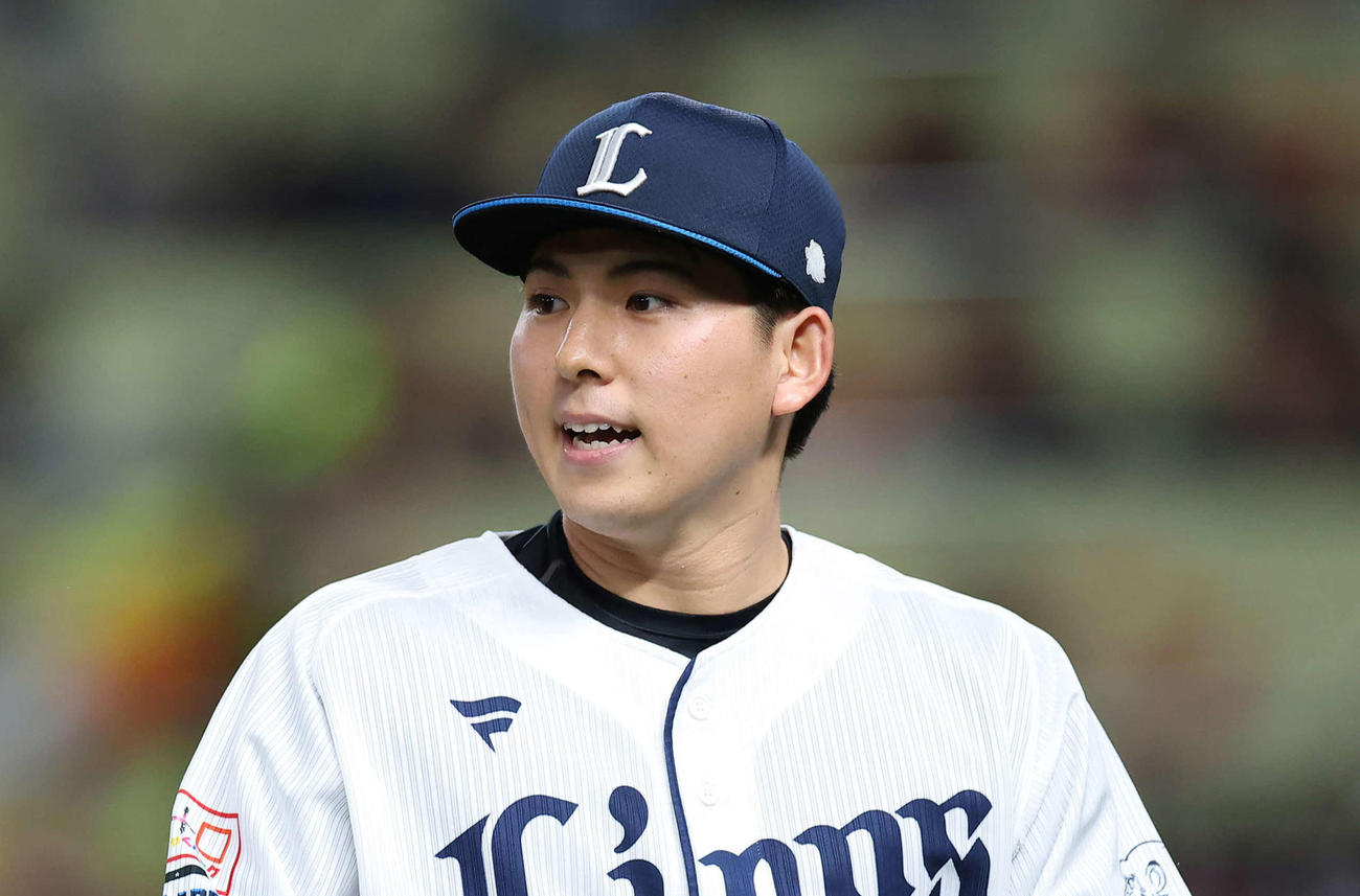 西武武内夏暉（24年5月撮影）