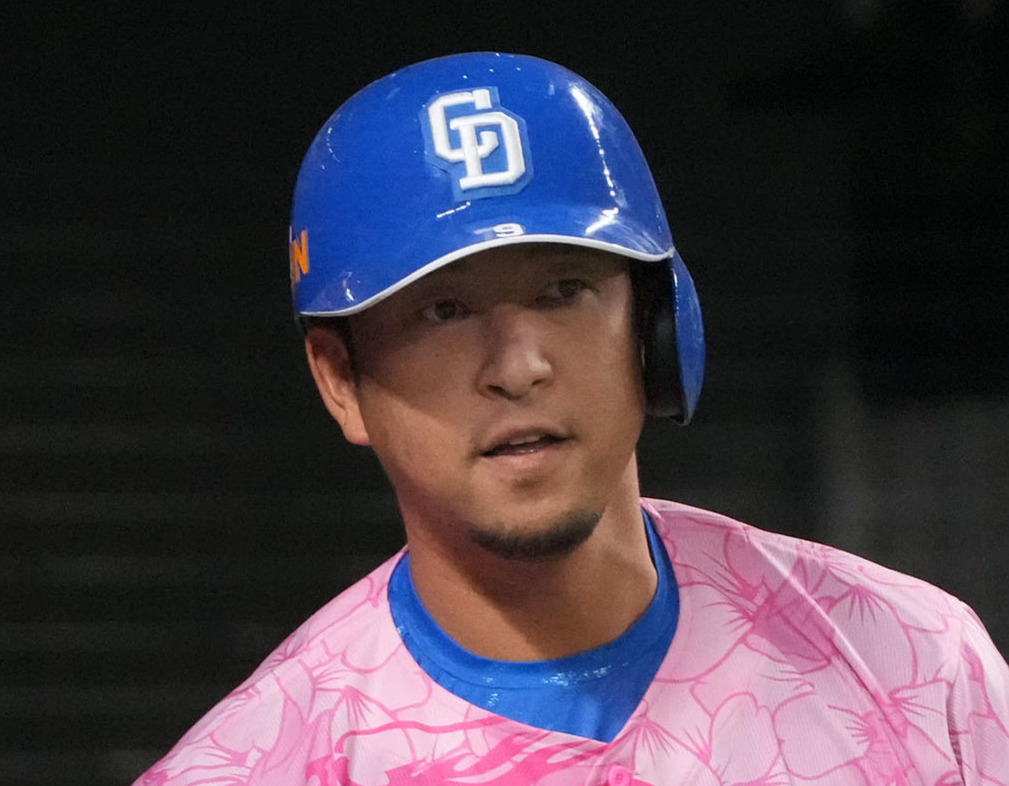中日中島宏之（2024年4月13日撮影）