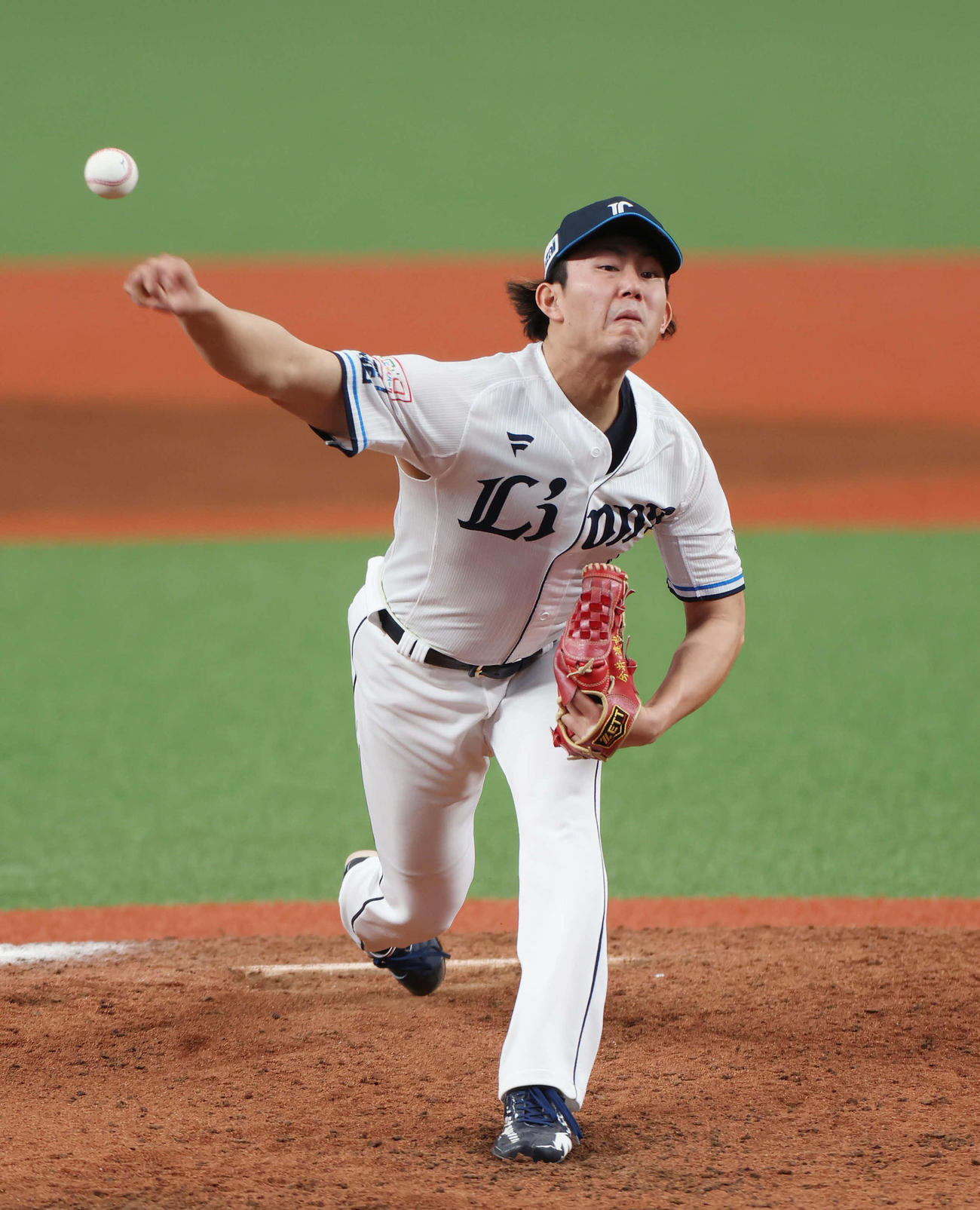 西武対楽天　西武先発の今井（撮影・宮地輝）