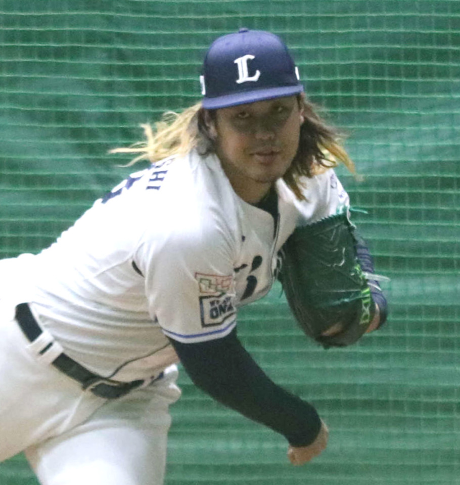 西武高橋光成（2024年2月29日撮影）