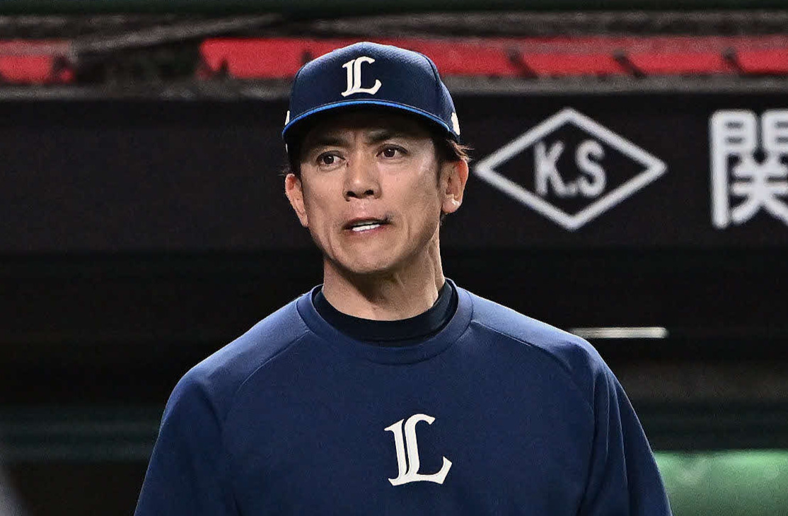 西武松井稼頭央監督（2024年5月10日撮影）