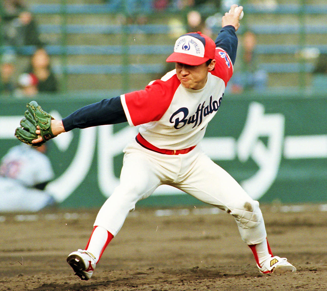 清川栄治さん＝1996年4月6日、日生球場