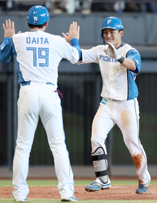 日本ハム】水野達稀プロ初弾「1軍で打たないと記録に」3月
