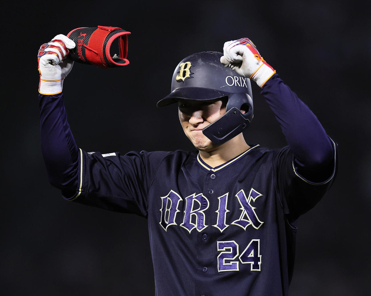 オリックス紅林弘太郎（24年4月18日撮影）