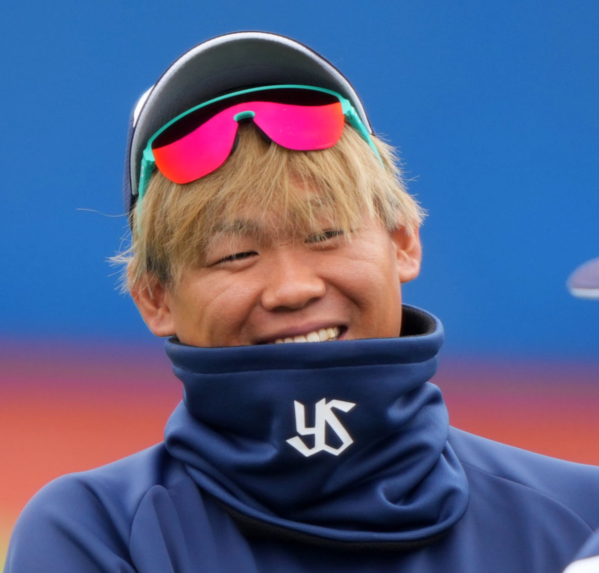 ヤクルト田口麗斗（2024年3月撮影）