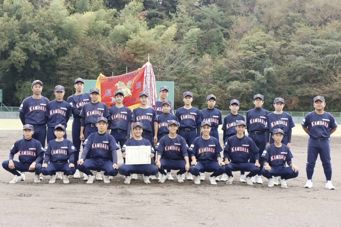 静岡蒲原リトルシニアは登録選手全員がキーマン