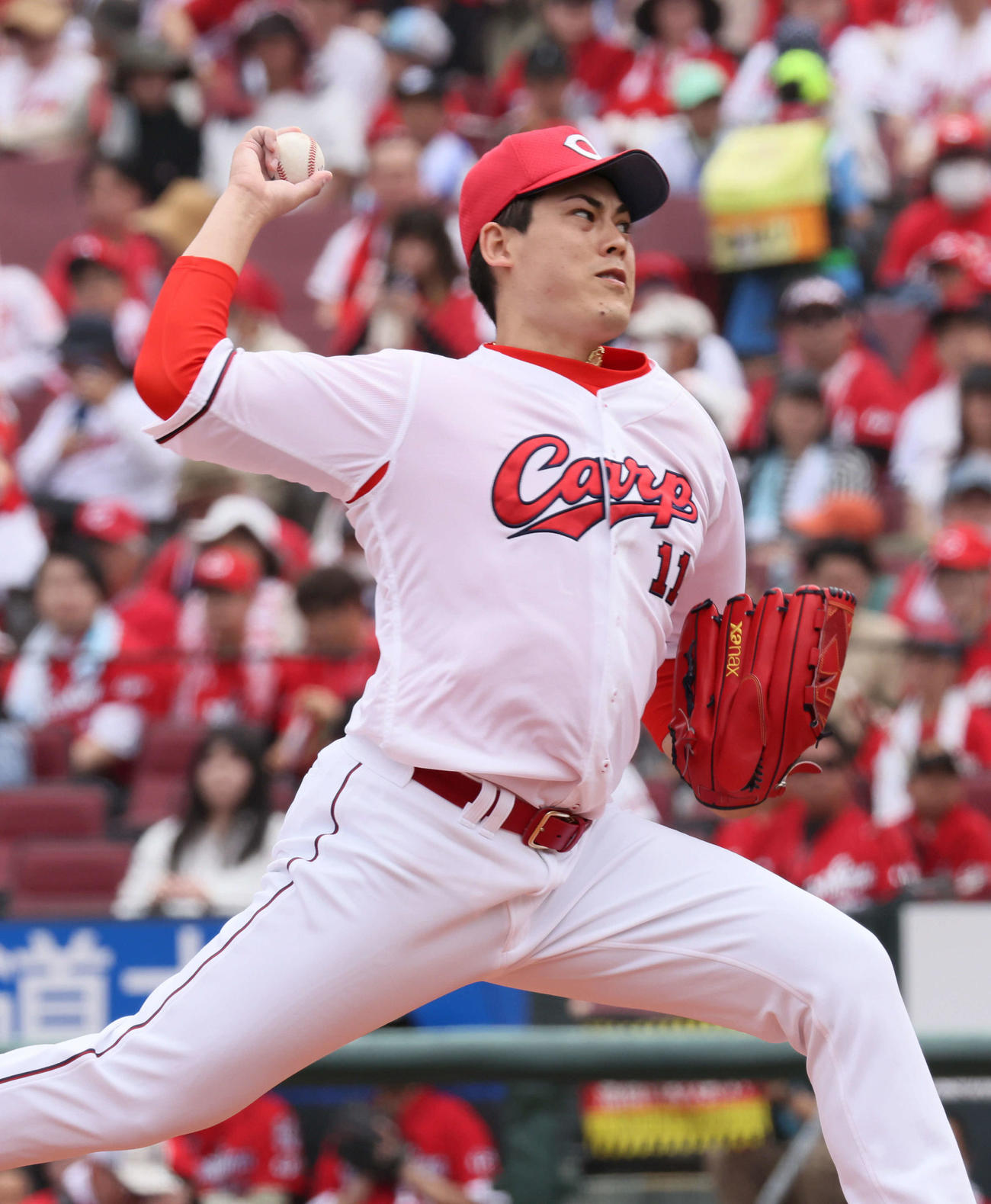 広島九里亜蓮（2024年5月5日撮影）
