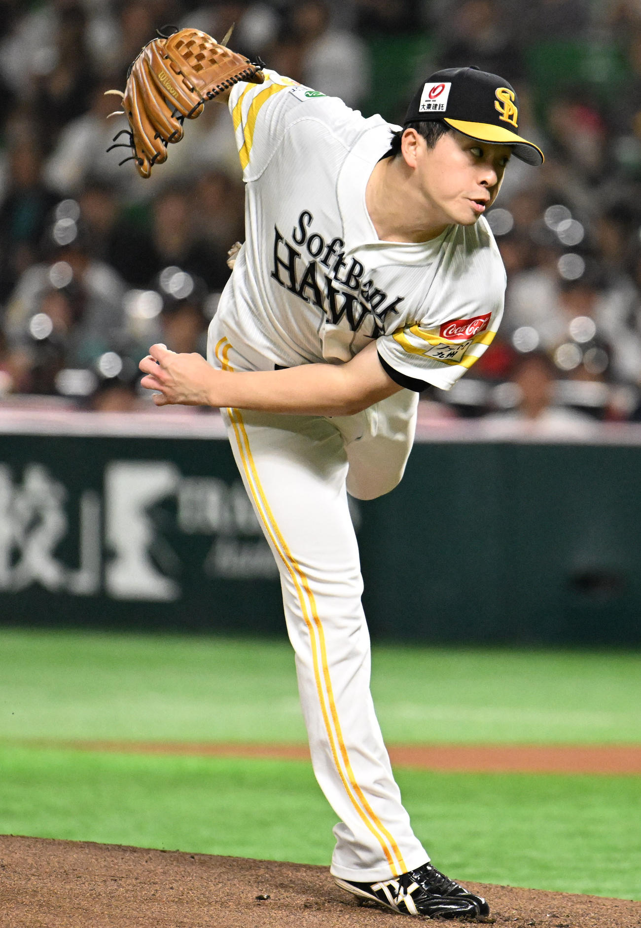 ソフトバンク大関友久（2024年5月1日撮影）