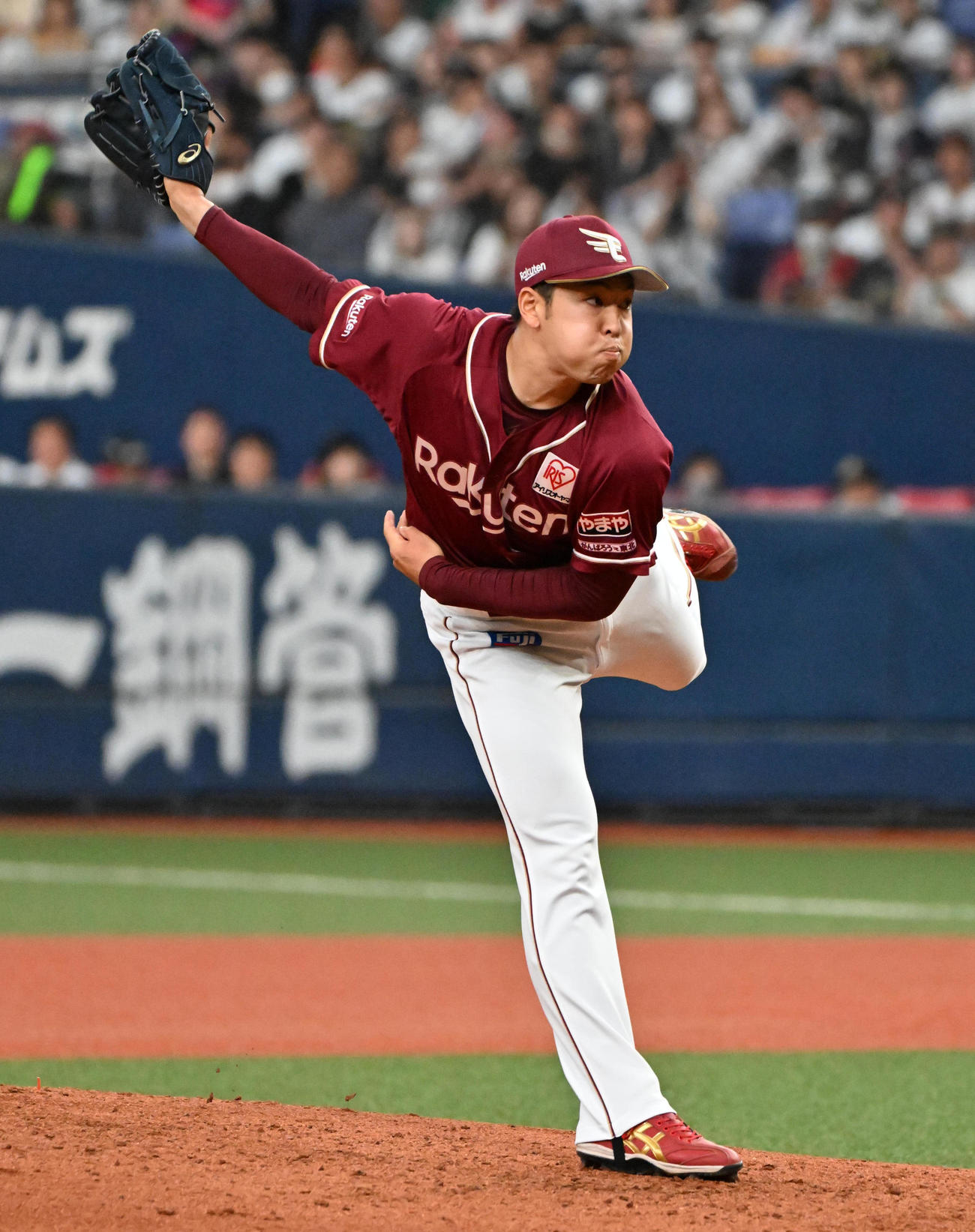 オリックス対楽天　楽天2番手の桜井（撮影・石井愛子）