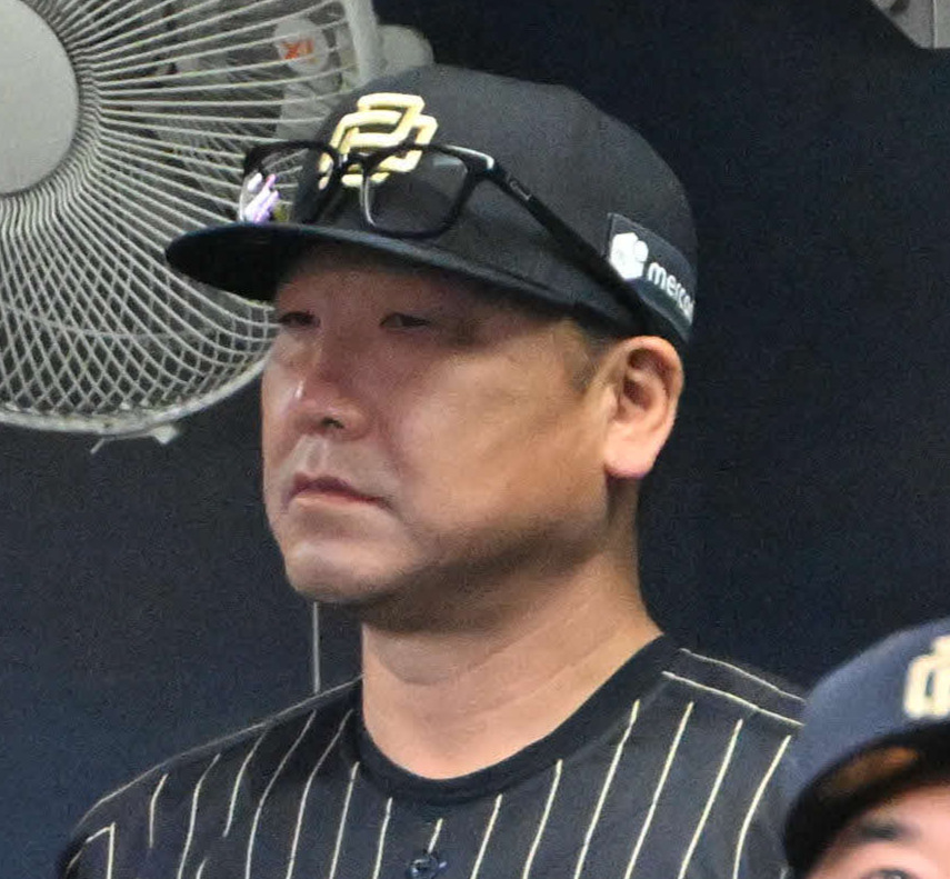 オリックス中嶋監督（2024年5月17日撮影）