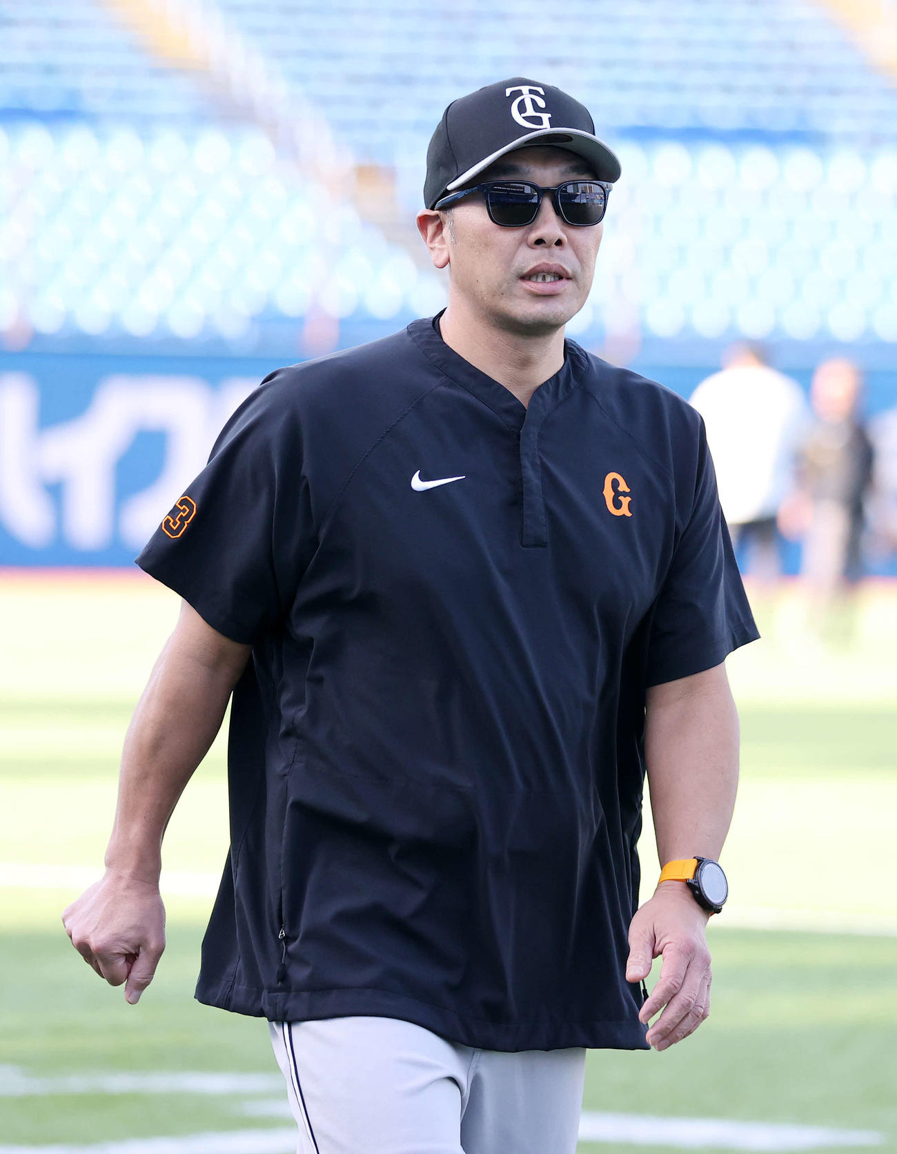 巨人阿部監督（2024年5月10日撮影）