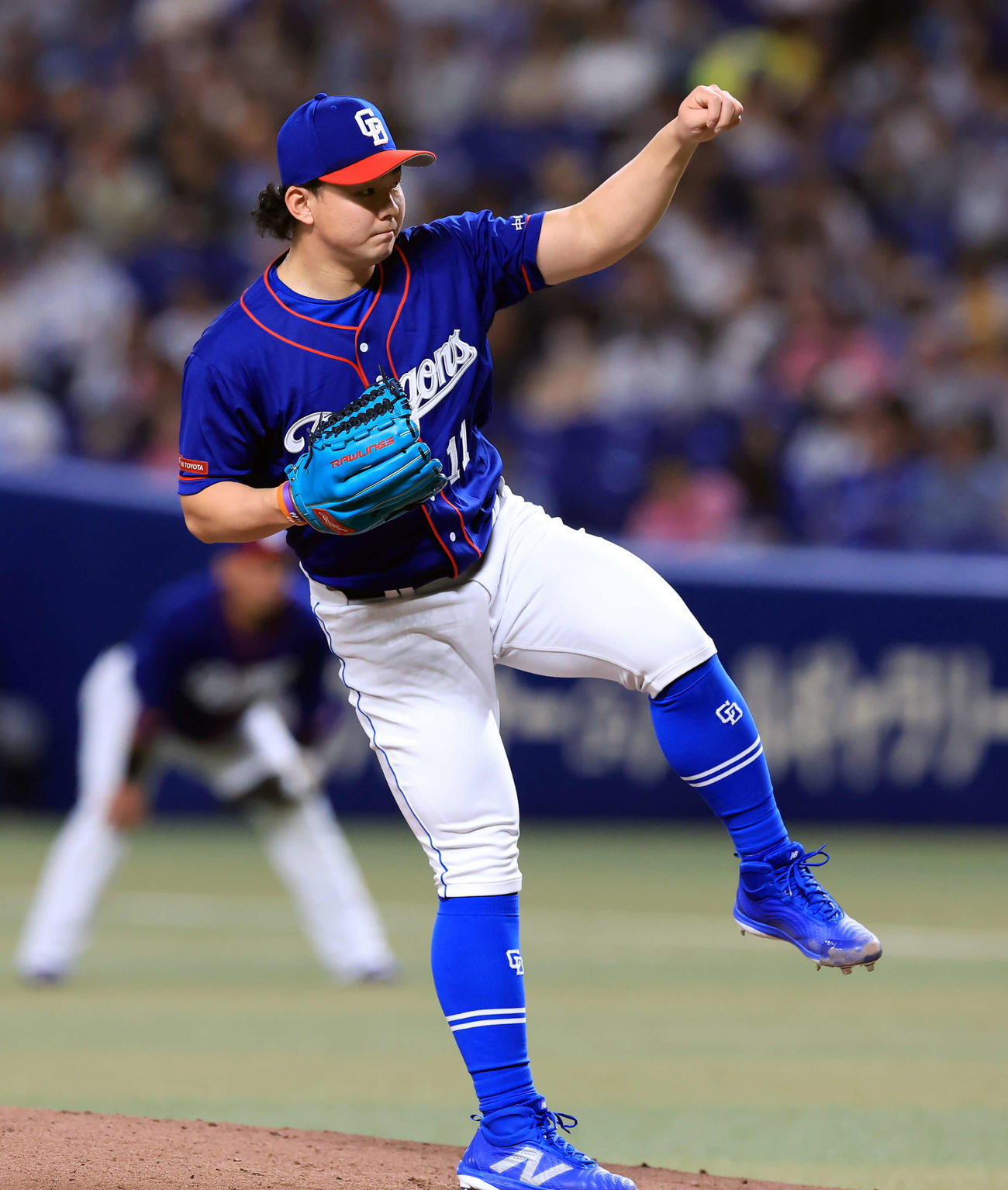 中日小笠原慎之介（2024年5月8日撮影）