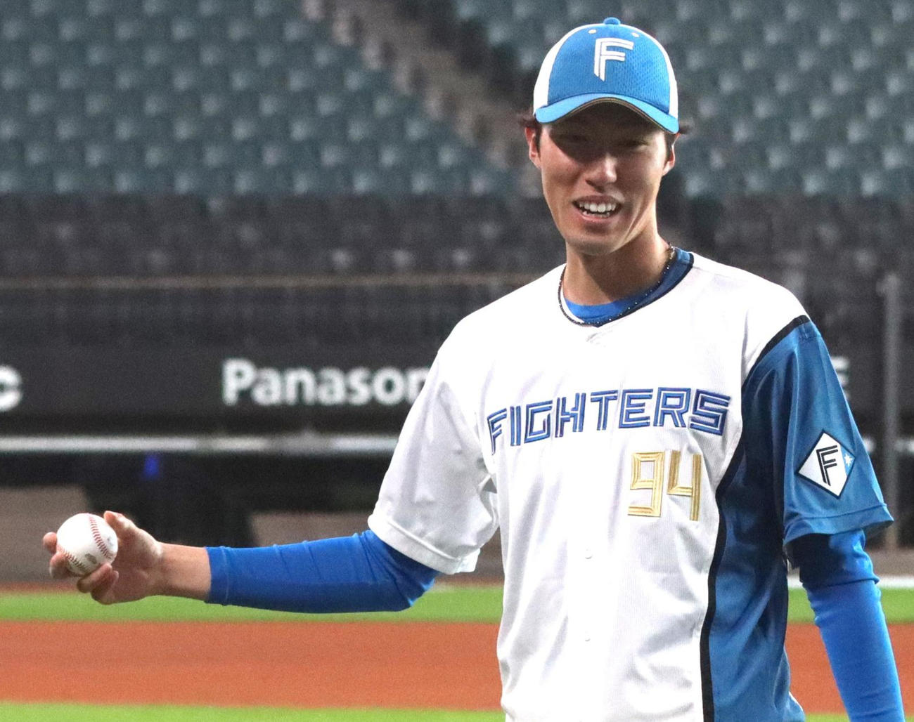 日本ハム福島蓮（2024年5月8日撮影）