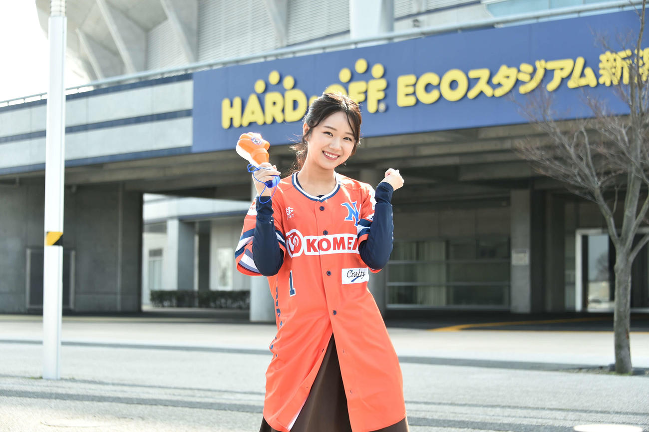 昨年に続いてアンバサダーに就任した真下華穂（23年3月撮影）