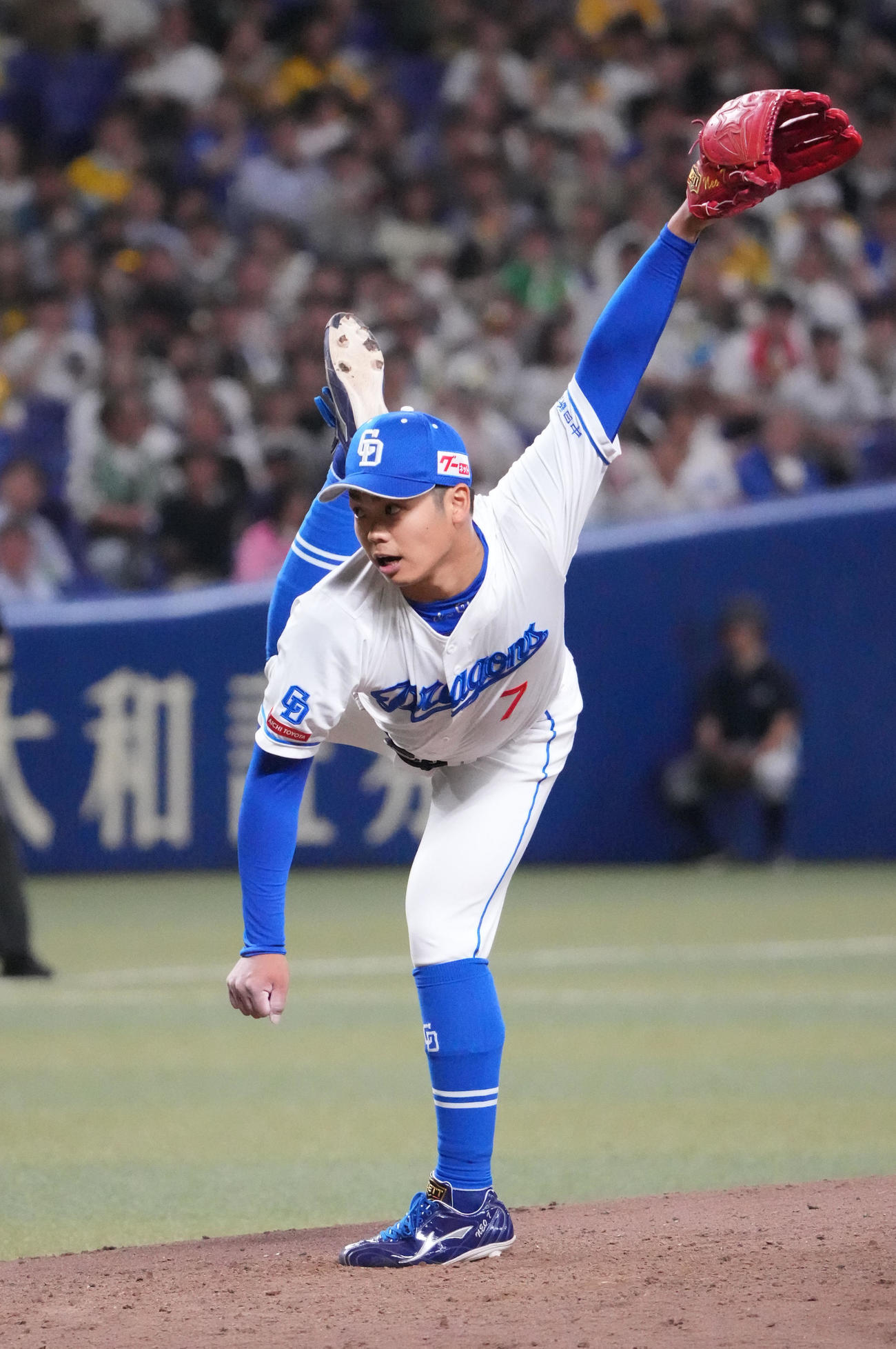 中日根尾昂（2024年5月16日撮影）