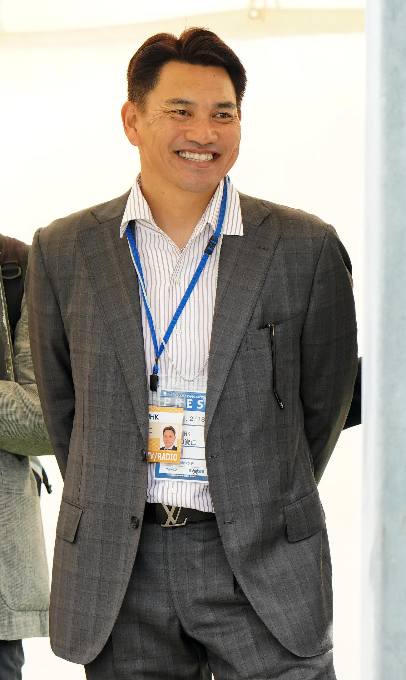 井口資仁氏（2024年2月撮影）