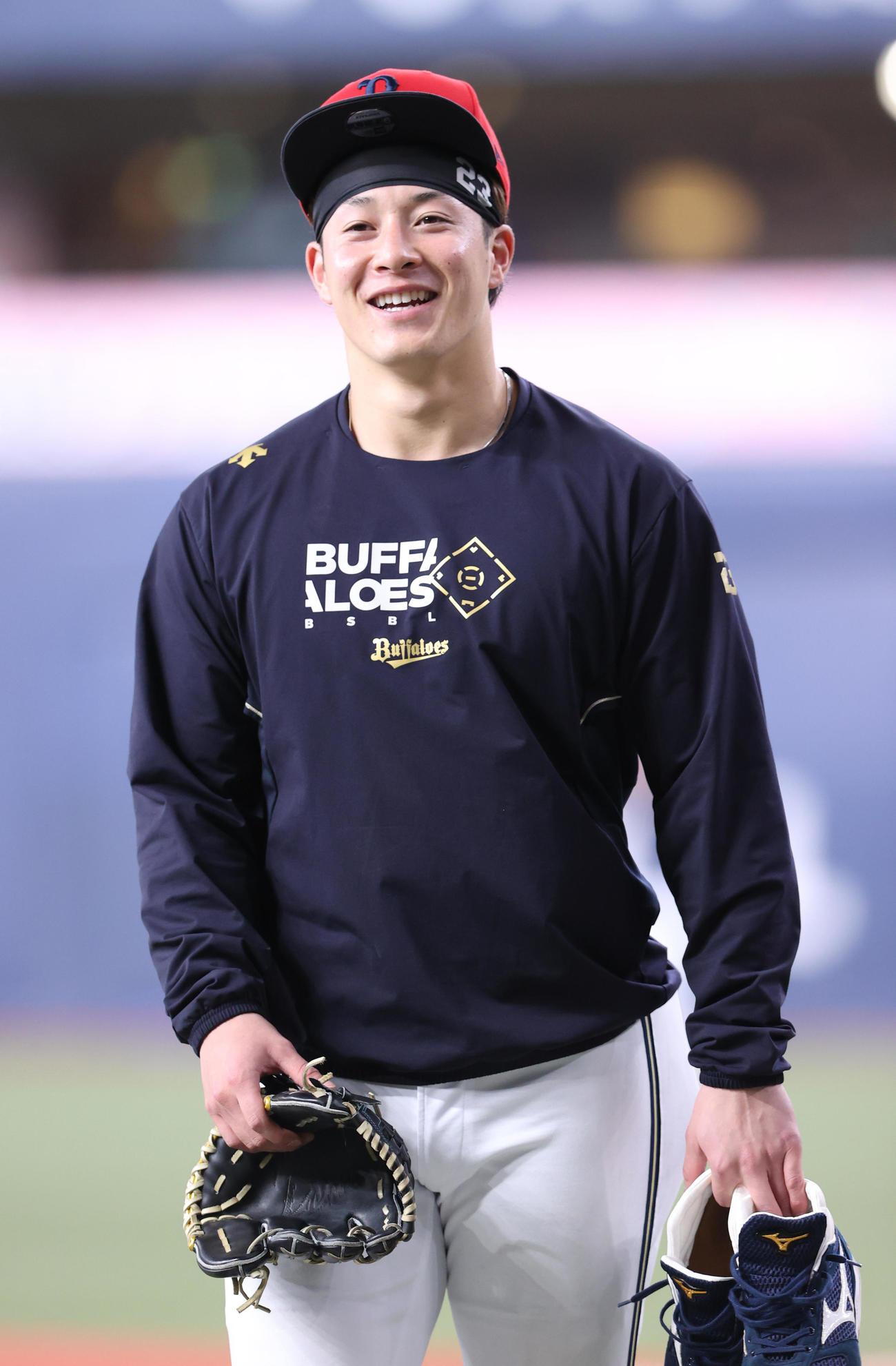 オリックス吉田輝星（2024年4月10日撮影）