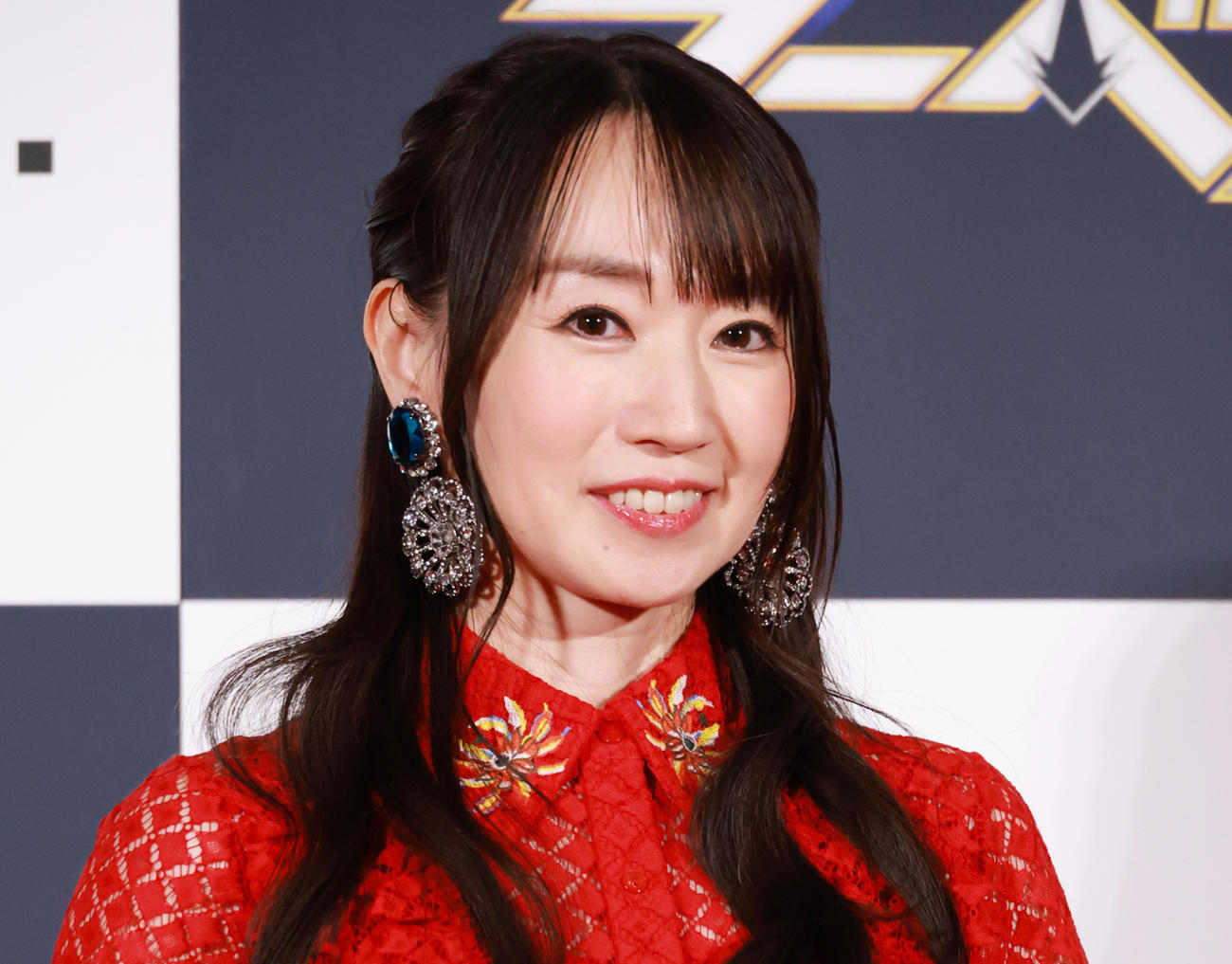 映画「マーベルズ」ジャパンプレミアイベントに参加した水樹奈々（撮影・中島郁夫）