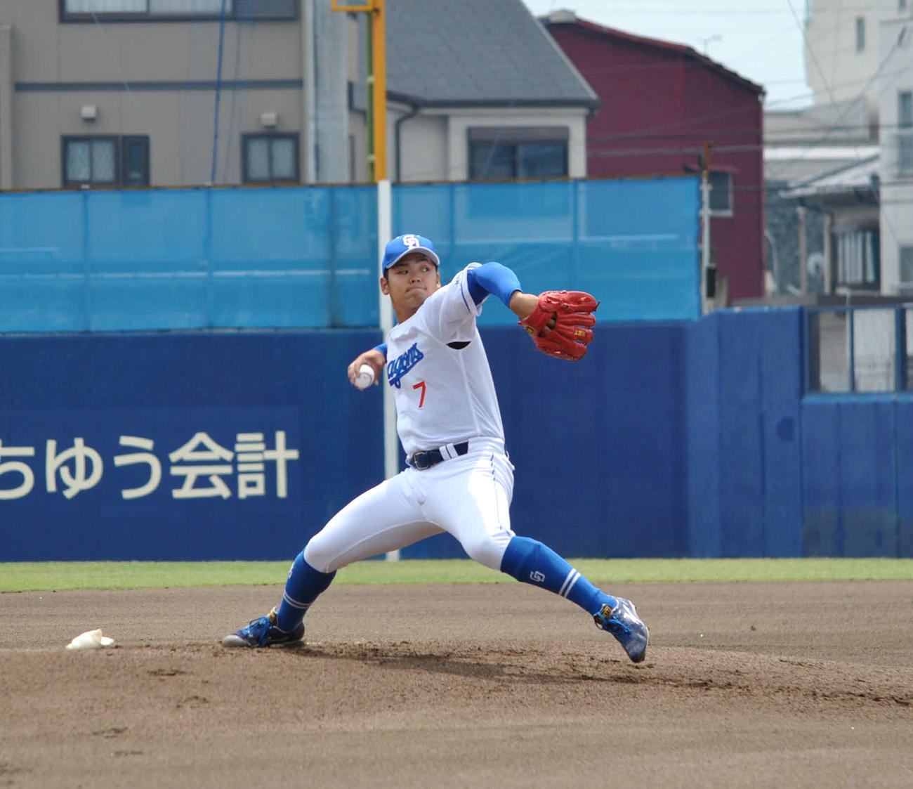 約1カ月ぶりにウエスタン・リーグでの先発マウンド上がった中日根尾