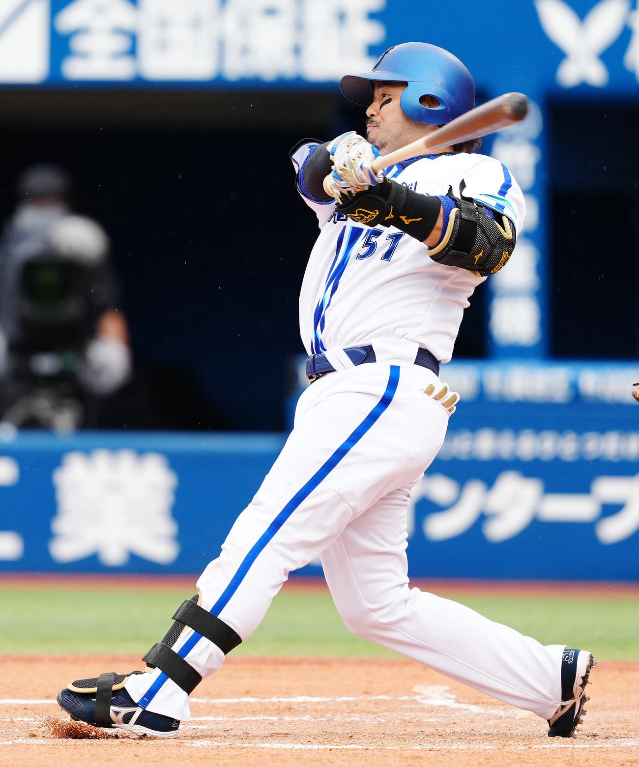 DeNA宮崎敏郎（2024年5月19日撮影）
