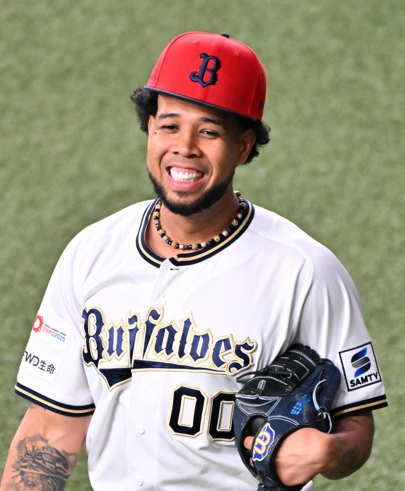 オリックスのエスピノーザ（2024年5月18日撮影）